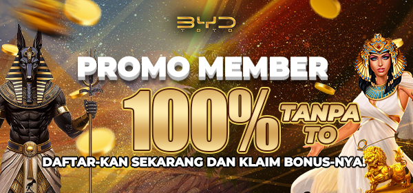 BONUS NEW MEMBER 20% BYDTOTO